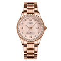 NIBOSI Diamond Luxury Rose Gold Watch
